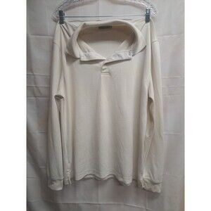 Pro Tour Cool Play Mens Size Large Long Sleeve White Shirt